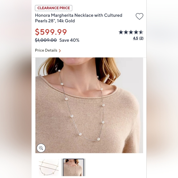 Genuine 14K gold necklace - Picture 11 of 11